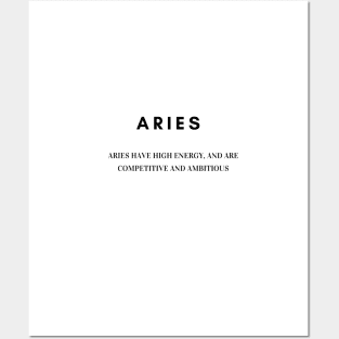 aries Posters and Art